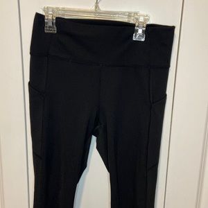 Black fabletic leggings